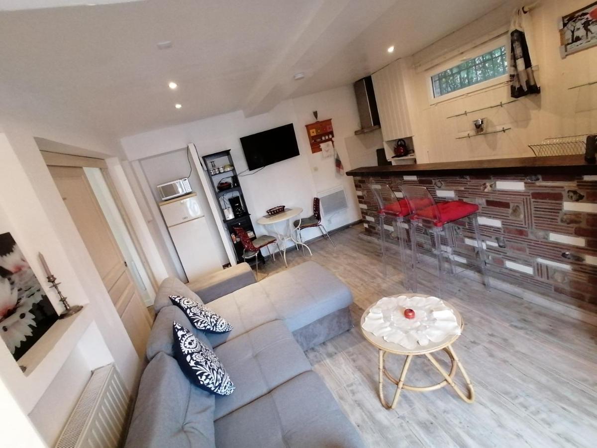 Charmant Appartement Independant, 5 Mn De Rouen, Avec Terrasse, Refait A Neuf Franqueville-Saint-Pierre Exteriör bild